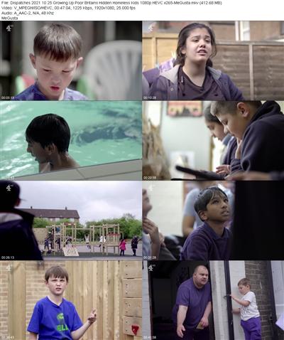 Dispatches 2021 10 25 Growing Up Poor Britains Hidden Homeless Kids 1080p HEVC x265 