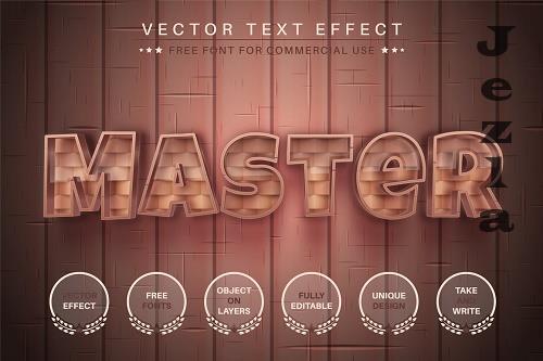 Master - Editable Text Effect - 6626847
