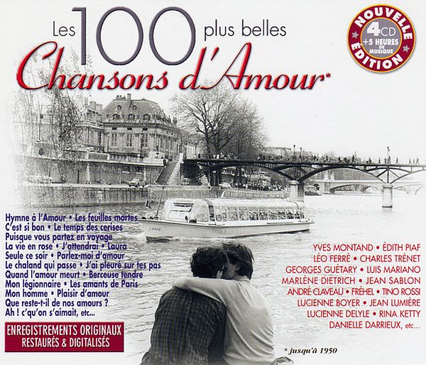 Les 100 Plus Belles Chansons D'Amour (4CD Box Set) FLAC