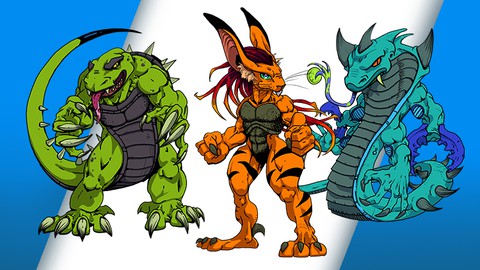 Udemy - Character Design A Complete Guide to Drawing 2D Characters