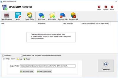 ePub DRM Removal 4.21.1101.396