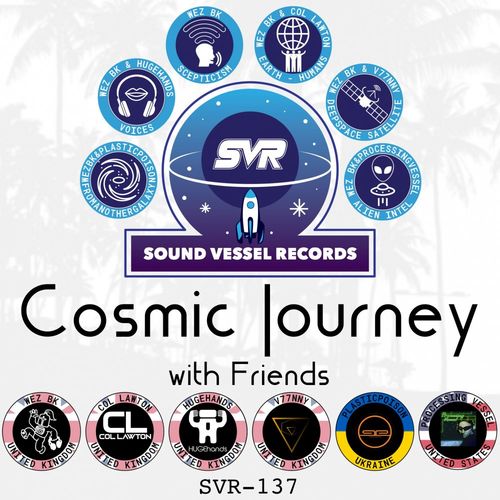 VA - Wez BK, plasticpoison - Cosmic Journey With Friends (2021) (MP3)