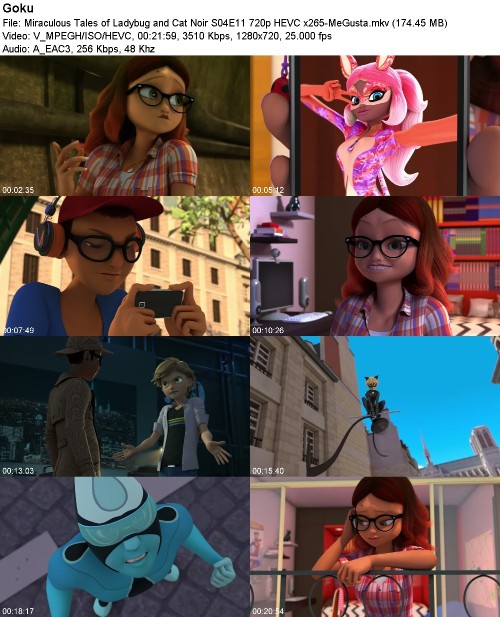 Miraculous Tales of Ladybug and Cat Noir S04E11 720p HEVC x265-MeGusta