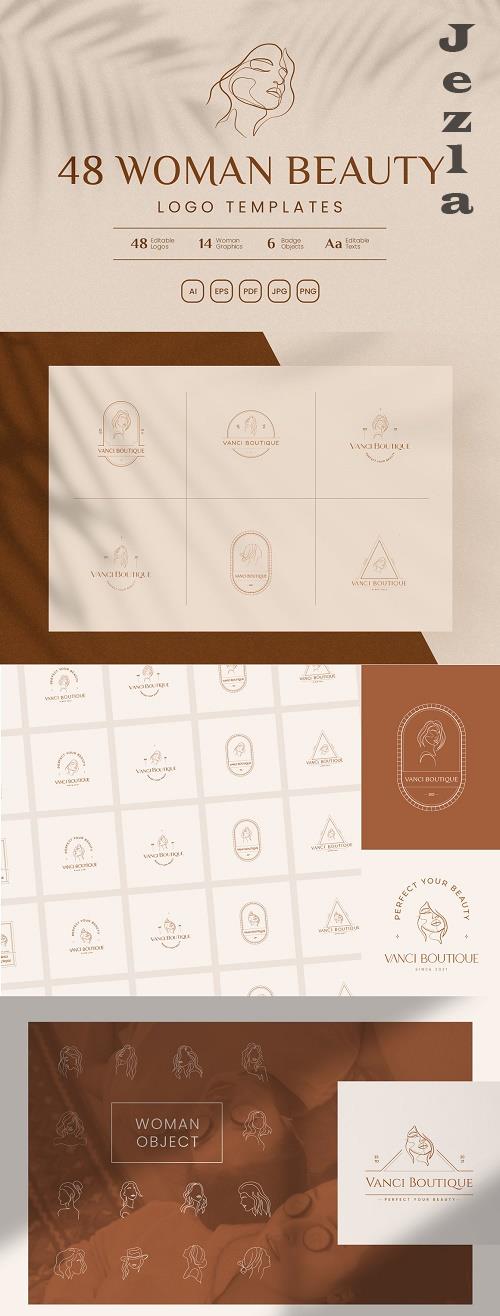 48 Woman Logo Collection - 6541429