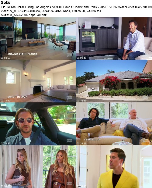 Million Dollar Listing Los Angeles S13E08 Have a Cookie and Relax 720p HEVC x265-MeGusta