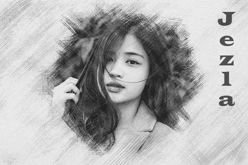 Pencil Drawing Photo Effect - 6606274
