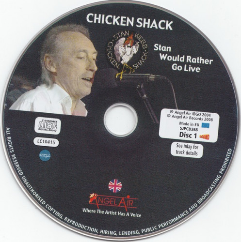 Chicken Shack  - Stan Would Rather Go Live [2004/2008] Lossless