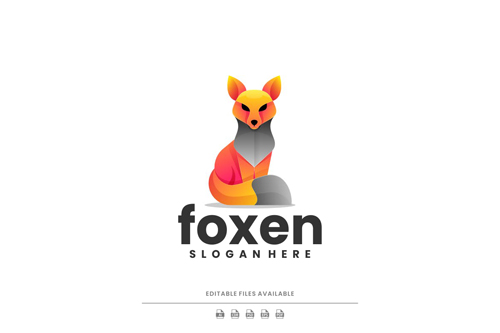 Fox Gradient Logo