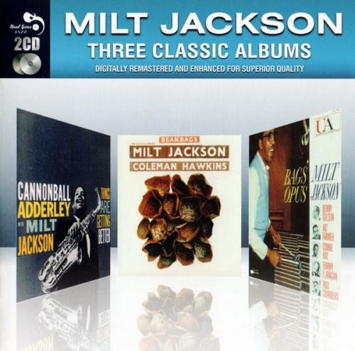 Milt Jackson - Three Classic Albums (1958,59/2011) [2CD]Lossless