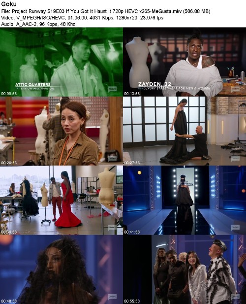 Project Runway S19E03 If You Got It Haunt It 720p HEVC x265-MeGusta