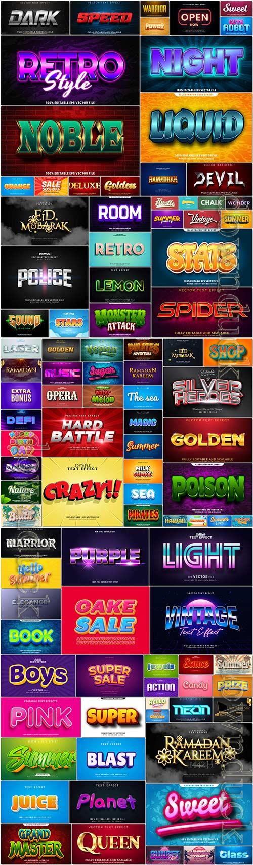 100 Bundle text style effect vector vol 30 100 Bundle text style effect vector vol 30