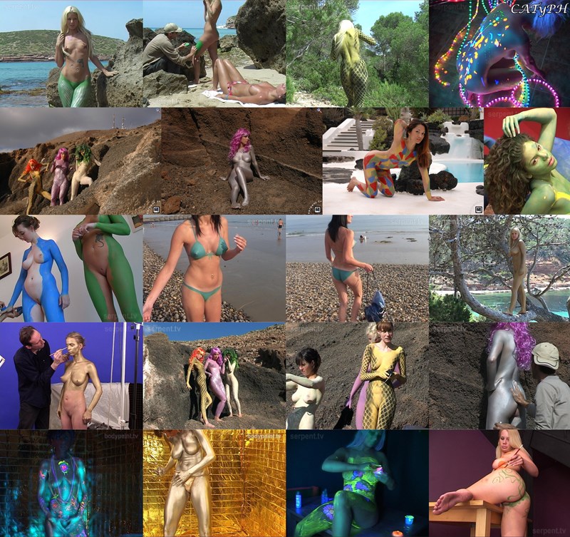 [BodyPaint.tv / Serpent.tv] Полный сайт-рип на 2015 год! [Solo, Posing, Painting, Lesbian] [от 680x1024 до 2400x1675, 5500 фото, 87 сетов]
