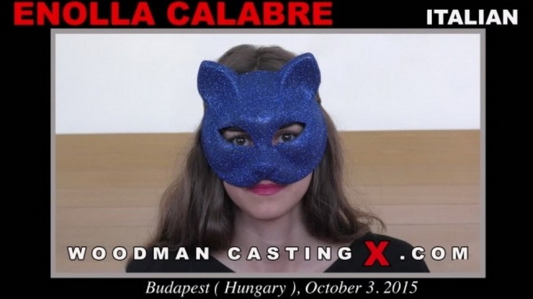 [WoodmanCastingX/PierreWoodman] - Enolla Calabre - Hard - Lovely Cat with 3 men (2021 / HD 720p)