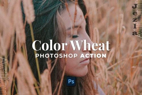 Color Wheat Photoshop Action