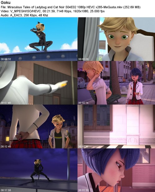 Miraculous Tales of Ladybug and Cat Noir S04E02 1080p HEVC x265-MeGusta