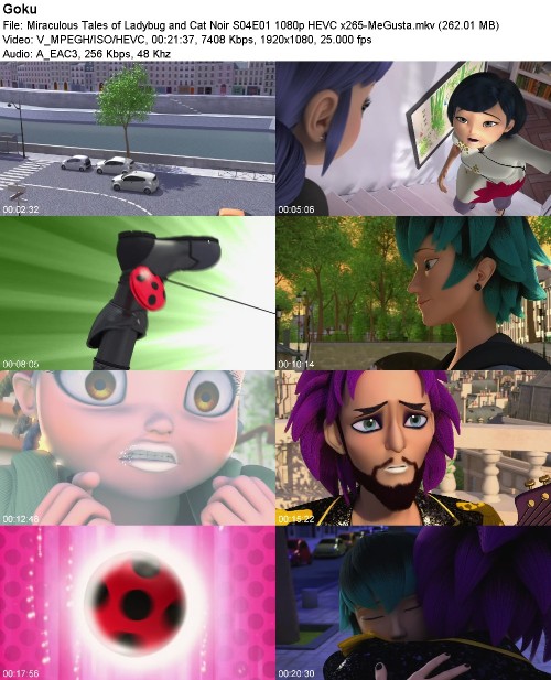Miraculous Tales of Ladybug and Cat Noir S04E01 1080p HEVC x265-MeGusta