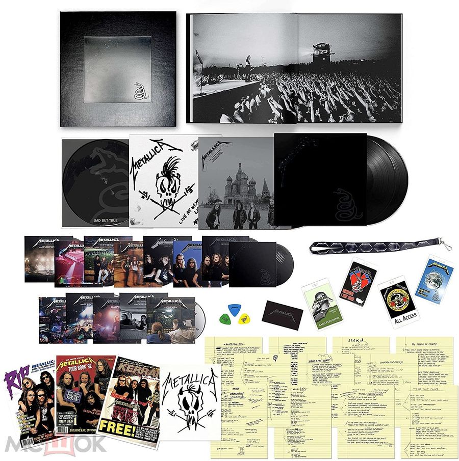 Metallica - Metallica (Black Album) (Expanded Edition) [Remastered Deluxe Box Set] 1991 (2021)