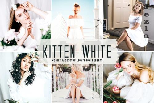 Kitten White Mobile & Desktop Lightroom Presets