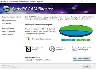 Chris-PC RAM Booster 5.23.05