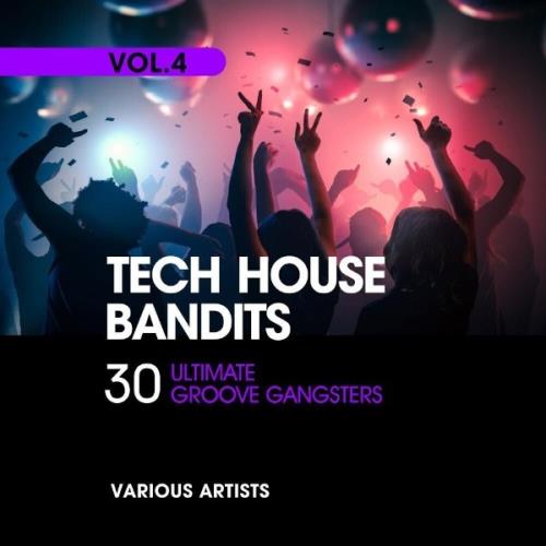 VA - Tech House Bandits (30 Ultimate Groove Gangsters), Vol. 4 (2021) (MP3)