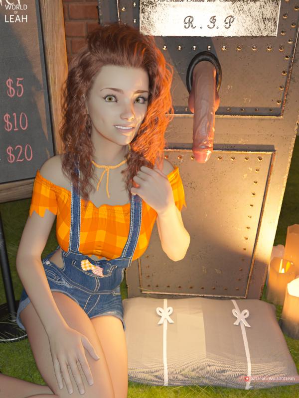 WorldOfLeah - Halloween Special 2021 3D Porn Comic