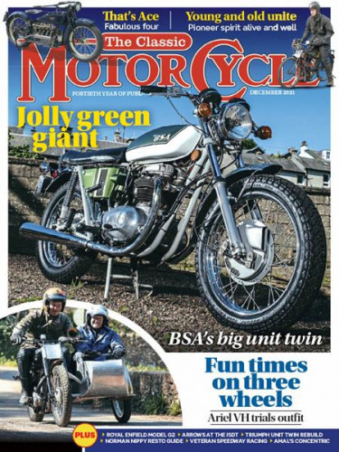 The Classic MotorCycle – December 2021