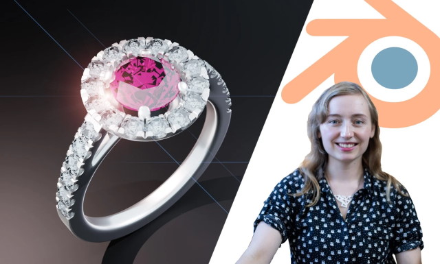 Foundations of Blender 2.90: Jewelry Design in 3D