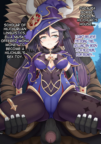 Mona's Quest to Sell Her Body to Hilichurl Hentai Comics