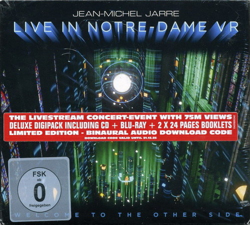 Jean-Michel Jarre - Welcome To The Other Side - Live in Notre Dame VR (2021) FLAC