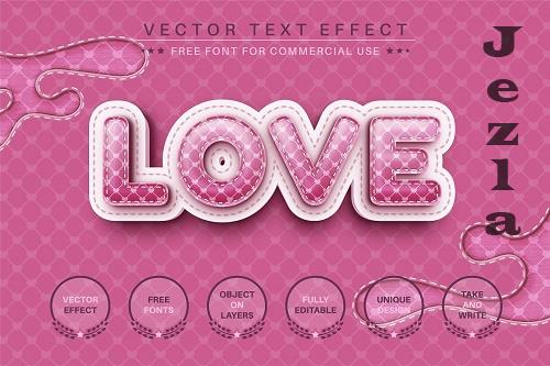 Textile Tartan editable text effect - 6639066