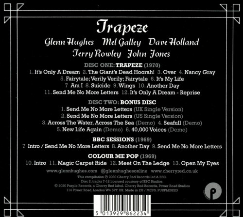 Trapeze - Trapeze [1969/70 ][Expanded Edition, 2020] [WEB] [2CD]