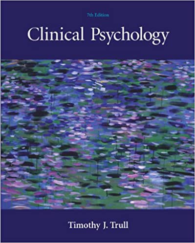 Clinical Psychology, 7th Edition