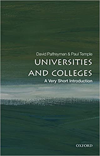 Universities and Colleges: A Very Short Introduction