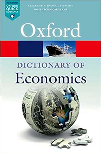 A Dictionary of Economics Ed 5