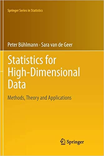 Statistics for High Dimensional Data: Methods, Theory and Applications