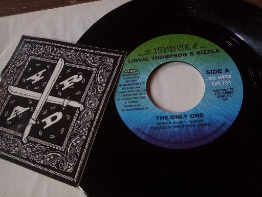 Linval Thompson and Sizzla-The Only One-(EXT 733)-VLS-FLAC-200X-YARD