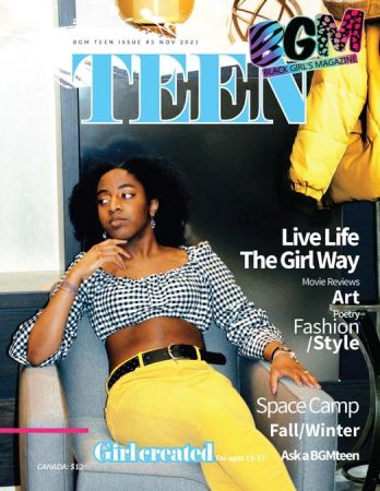 Teen Black Girl's Magazine - November ,Issue #5 , 2021