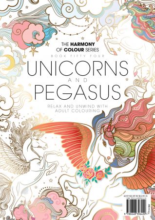 Colouring Book: Unicorns and Pegasus   2019