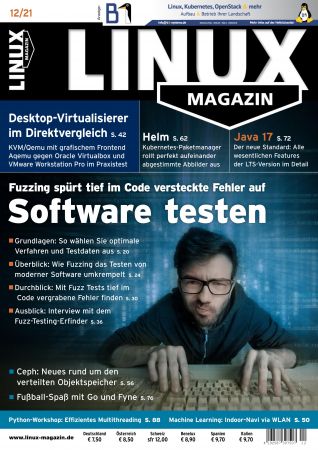 Linux Magazin germany   Dezember 2021
