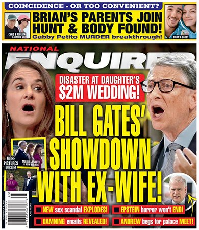 National Enquirer   November 8, 2021