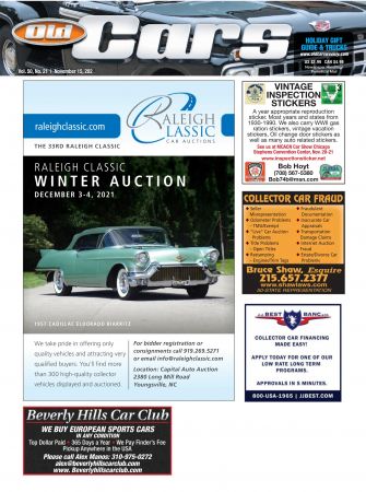 Old Cars Weekly   15 November 2021