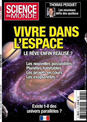 Science du Monde   Novembre 2021   Janvier 2022