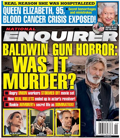 National Enquirer   November 15, 2021