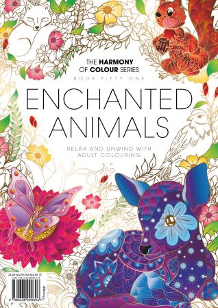 Colouring Book: Enchanted Animals   2019