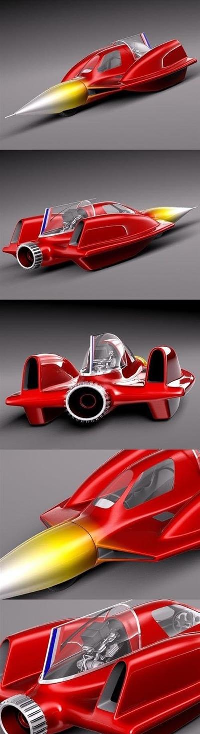 Turbo Sonic Concept Car