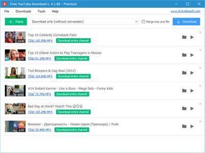 Free YouTube Download 4.3.59.1108 Premium Multilingual Portable