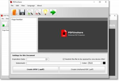 PDF Unsharer Pro / Enterprise 1.3.8 Multilingual