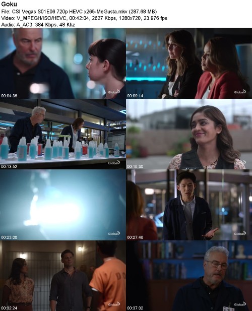 CSI Vegas S01E06 720p HEVC x265-MeGusta