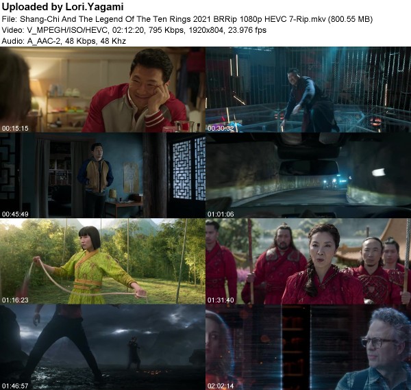Shang-Chi And The Legend Of The Ten Rings (2021) BRRip 1080p HEVC 7-Rip