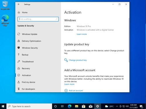 Windows 10 Pro 21H2 Build 19044.1348 En-US Pre-Activated November 2021